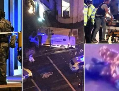 Μακελειό Λονδίνο: Νεκροί και οι 3 δράστες - Επιθέσεις με βαν και μαχαίρια (φωτό, βίντεο)